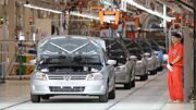 Линия производства машин Сантана нового типа Shanghai Volkswagen Automotive Co., Ltd.в провинции Син